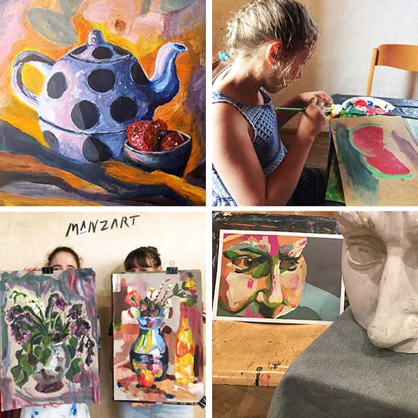 Inspiráló festészeti tábor Budapesten