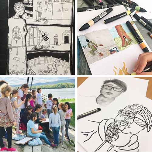 Kreatív képregény alkotás Budapesten